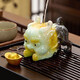 Eight Thousand Lines Tea Pet Creative Ornaments Color-changing Pixiu can nourish, attract and attract wealth Kungfu tea set accessories tea table tea table tea tray