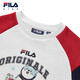 FILA FILA children's sweatshirt 2025 winter boys' fleece top