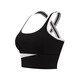 Beautiful back yoga bra fixed coaster push-up shock-proof all-in-one sports bra running fitness belt chest pad set 5519 Xingyao black (set) M (recommended 90-105Jin Jin equals 0.5kg)
