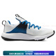 Under ArmorHOVR Rise 3 comfortable and breathable low-top sports training shoes white and blue New Year gift 42