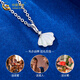 China Gold (CHINA GOLD) PT950 Platinum One Bezi Pendant Women's New High-end Necklace Valentine's Day Birthday Gift for Girlfriend and Wife Platinum One Bezi Pendant About 0.7g Free Silver Chain