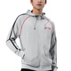 Yonex sports jacket men's badminton training hooded gray gray L