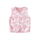 Cotton Hall Reversible Boys' Vest Thickened Plush Jacket 2025 Autumn New Girls' Plush Vest He Foundation Bunny 120