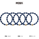 M2KA Doudou New Rubber Band Women's High Elastic Hair Tie High Ponytail Headband Invisible Seamless Hair Band Royal Blue *5