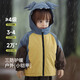 Bali Piggy Children's Charge Cotton Clothes Three-in-One Autumn and Winter Three-Proof Jacket for Boys and Girls Padded Thickened Warm Cotton Jacket Baby Winter Clothes Taro Purple 100