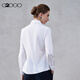 G2000 comes with free necklace/modal elastic/same style in the mall, women's 2025 autumn and winter long-sleeved shirt