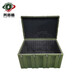 Rotational molding box 1200*800*600mm three-proof box storage equipment box material transport box precision instrument box military green wheelless model_(standard cotton)
