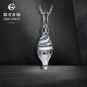 Cai Bai Jewelry Platinum Pendant Pt950 Black Platinum Series Conch Unisex Pendant Price BJ Platinum Pendant About 9.51g