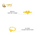 China Gold Pure Gold Honey Heart Ring Price: Approximately 2.3 grams