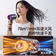 Xiaomi Baby Series Hair Dryer Dormitory Silent Blue Light Negative Ion Home High Power Non-Hurting Hair Dryer Gradient Powder 1200W High Wind Power + Double Layer Insulation