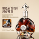 派斯顿法国进口洋酒白兰地XO40°烈酒秘密原酒进口礼盒展示圣诞送礼微醺 1000mL 1瓶 礼盒装