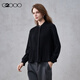 G2000 texture/pleated design/same style in shopping malls, women’s 2025 autumn and winter drapey long-sleeved casual shirt