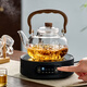 Clay teapot electric ceramic stove teapot set large capacity heat-resistant glass teapot water boiler household men's tea set