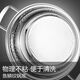 Extra thick soup pot 304 stainless steel induction cooker special gas stove steaming and stew thickened double-ear hot pot household pot thickened non-stick pot with glass lid 28cm