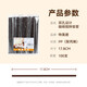 Temeiju coffee stirring stick disposable straws individually packaged double row two-hole hot drink straws 100 pieces