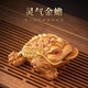 He Jian Gong Golden Toad Tea Pet Ornament Boutique Color Changing Tea Set Tea Table Tea Table Toad Tea Ceremony Tea Tray Accessories Golden Chan Large Golden Toad Solid Turns Gold