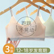 PLANDOO (PLANDOO) girls' developmental underwear, 13-year-old high school students, girls' bras and sports vests, new junior high school students and children, white + green + pink, 3 pieces M _ Suitable for 60-90 Jin Jin equals 0.5 kg