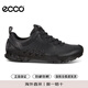 ECCO hiking shoes men's sports shoes cushioning lightweight running shoes walking shoes 802834 01001 black 41