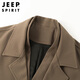 JEEP SPIRIT Jeep jacket men's suit jacket men's tops autumn and winter high-end casual high-end fake two-piece men's clothing