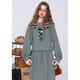 Fairy's Pocket Sweatshirt Skirt Two-piece Suit for Women 2025 New Early Autumn Outfit Lazy and Casual Playful Gray L