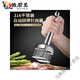 Miaopule German high-end brand imported meat loosening hammer 316 stainless steel one-piece meat hammering meat loosening needle muscle breaking kitchen round flat needle style 304 food safety material