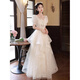Ji Mi's birthday dress, new evening dress, female sense, niche light luxury, birthday coming-of-age ceremony, vocal arts test, champagne color L