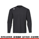 DESCENTE Essential series Henry collar quick-drying long-sleeved T-shirt sweater for men BK-BLACK L