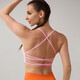 Xu Qixing Yoga Pilates Fitness Women's Top Sports Vest Sling Women's Breast Pad Seamless Cross Back Beauty Exercise