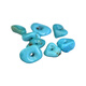 Companion Fu Hubei raw material turquoise button hidden safety buckle small pier jujube beads old type cake hidden buckle accessories No. 380