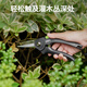 Deli pruning scissors, garden flower pruning branch scissors, fruit tree scissors, thick flower shears, gardening scissors tools, floral pruning shears, double-sided blade/extended straight mouth