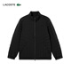 LACOSTE French crocodile men's 25 autumn new V-shaped partition quilted goose down jacket | BH2550 031/black S 46