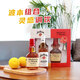 金宾Jim Beam波本威士忌 美国进口洋酒白占边 500ml+美格375ml 礼盒