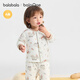 Bala Bala One baby set baby pajamas for boys and girls long-sleeved home clothes 2025 quilted 208425134202