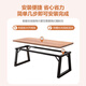 Huakaizhixing computer desk desktop student home office desk learning writing table e-sports game table BGZ729 1 meter black