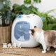 Yopet fully automatic pet drying box for cats and dogs pet shop special dryer silent small household bath Yuexiang style (800w+62L) white