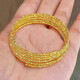 Jinxu multi-layered hoop sand gold bracelet for women, non-fading, winding bracelet, versatile, stylish, light and luxurious, single hoop
