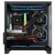 Colorful Ruilong 9600X/7500F/5060/5060ti/5070 Game Console 3A Masterpiece Live Desktop Computer Productivity AI Model Rendering DIY Assembly Machine with Three 9600X+RTX5070 Black Single Host