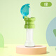 ZOZX Japanese straw bottle cap Zhao Lusi's same anti-choking water mineral water straw cap water bottle conversion head cap portable drinking water green + anti-choking long straw