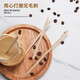 Independently packaged coffee stirring stick wooden disposable hot drink milk tea powder honey stirring stick coffee stick 17.8cm wooden stirring stick (100 pieces)