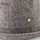 SANFU Soft Texture Bucket Hat Retro Elegant Fashion Clothing Accessories Accessories Hat 848751 Black One Size