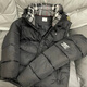B PRORSUM Burberry Removable Sleeve Clothes Burberry B Li Fashion Super Fried Casual Winter Thickened Clothes XL