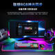 Lenovo GK10 wireless Bluetooth three-mode mechanical keyboard RGB backlight full-key hot-swappable computer keyboard for e-sports games Aurora series sky blue green axis