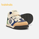 Balabala children's shoes children's sneakers for boys and girls toddler shoes 2025 autumn and winter plus velvet casual shoes trend 209425145207