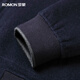 Romon reversible wool double-sided woolen jacket men's autumn and winter casual stand-up collar young and middle-aged dad jacket