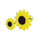 Yusenyi Sunflower Air Vent Perfume Clip Car Air Conditioning Decorative Clip Sunflower Balm Clip Car Interior Decoration Car Ornaments Air Vent Clip Smiling Face Rigui Pair 1g