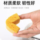 Miaomei sponge rag, scouring pad, cleaning dishcloth, non-stick oil, dishwashing kitchen dishwashing decontamination sponge block, 3 pieces