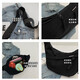 Pull back messenger bag for women students large capacity Korean style simple ins style versatile women's casual commuting dumpling bag shoulder bag
