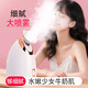Hot spray facial steamer to hydrate and moisturize, household facial steamer, beauty instrument, delicate spray machine, facial humidifier, nano spray to hydrate, girlfriend and elders Christmas gift 904 white