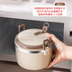Bangjiewei lunch box insulated lunch box for office workers, microwaveable, large-capacity lunch box, insulated bucket, multi-layer packaging with meal delivery, portable one-piece, microwaveable, four layers