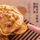He Jian Gong Golden Toad Tea Pet Ornament Boutique Color Changing Tea Set Tea Table Tea Table Toad Tea Ceremony Tea Tray Accessories Golden Chan Large Golden Toad Solid Turns Gold